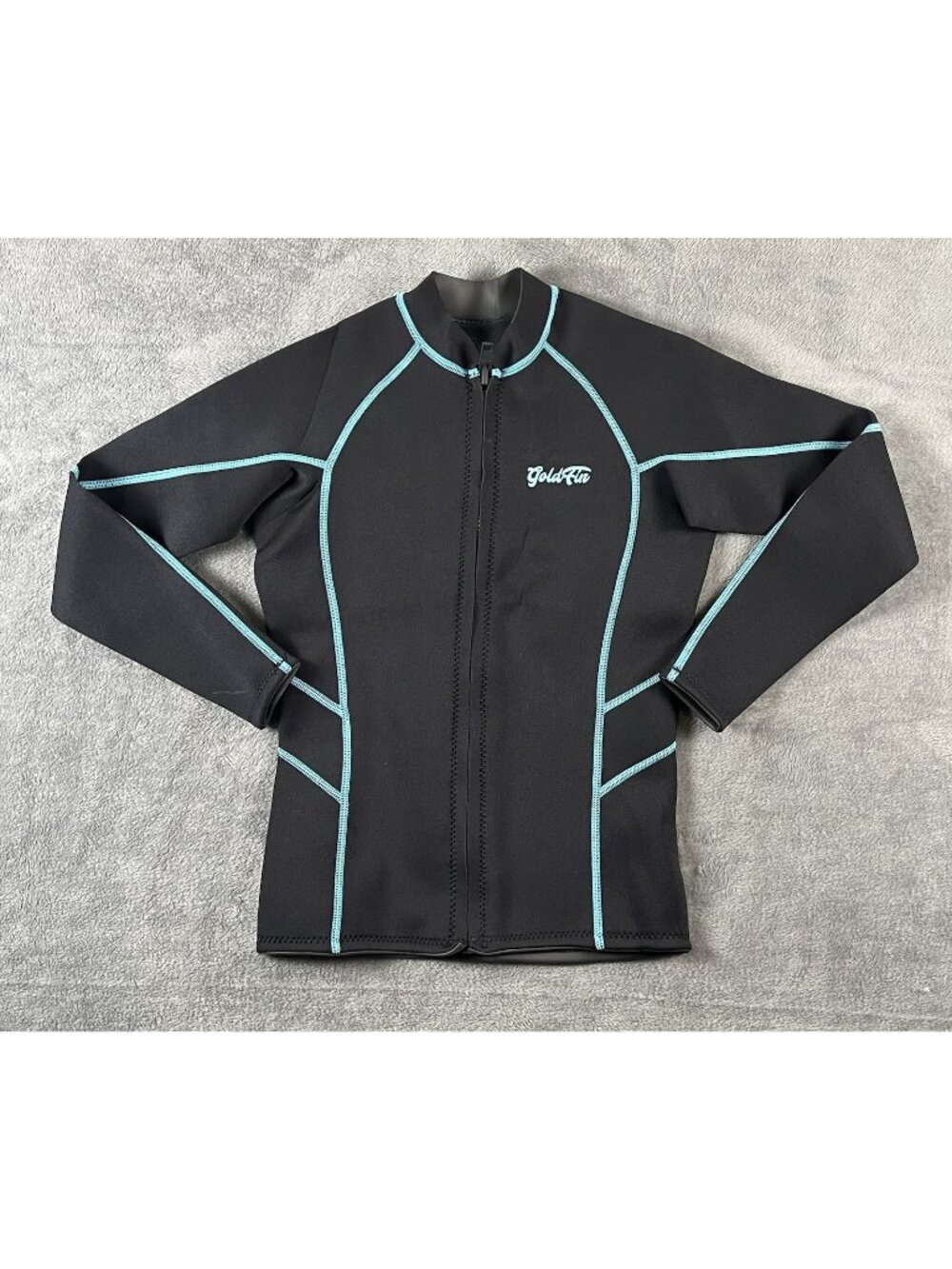 Goldfin Top 2mm Wetsuit Neoprene Top for Water Sports Athletic--Medium
